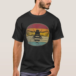 Camiseta Beekeeper Save The Bees Queen Retro Honey Whispere