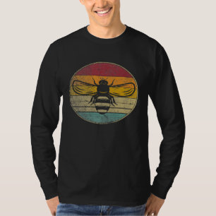 Camiseta Beekeeper Save The Bees Queen Retro Honey Whispere