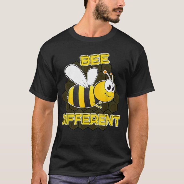Camiseta Beekeepers Idea Bee Diferente Inspire Be Pun (Anverso)