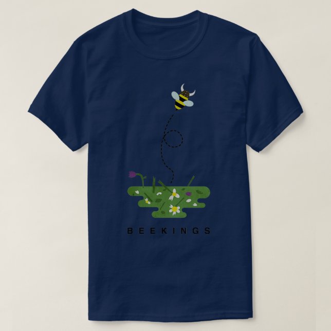 Camiseta Beekings (Diseño del anverso)