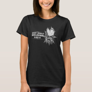 Camiseta Beelzebub muerte ocultado satán diablo gótico necr