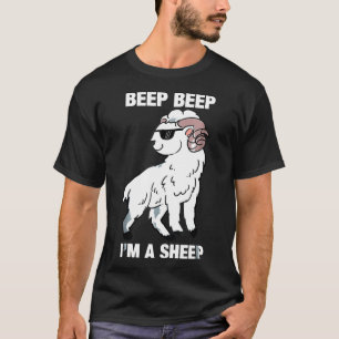 Camiseta Beep Beep I'm A Sheep Funny Animal