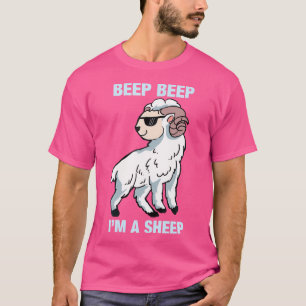 Camiseta Beep Beep Soy Un Animal Divertido De Ovejas