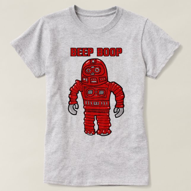 Camiseta Beep Boop #2 (Diseño del anverso)