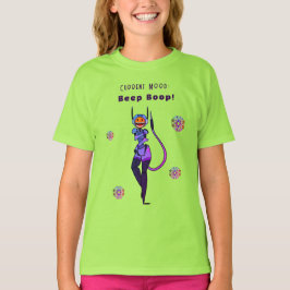 Camiseta Beep Boop Cute Robot Giggle Fun T-Shirt