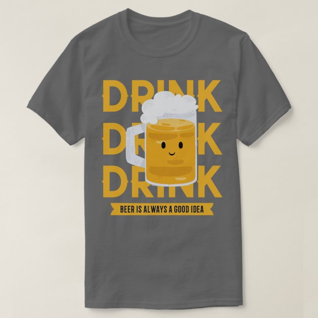 Camiseta Beer (Diseño del anverso)