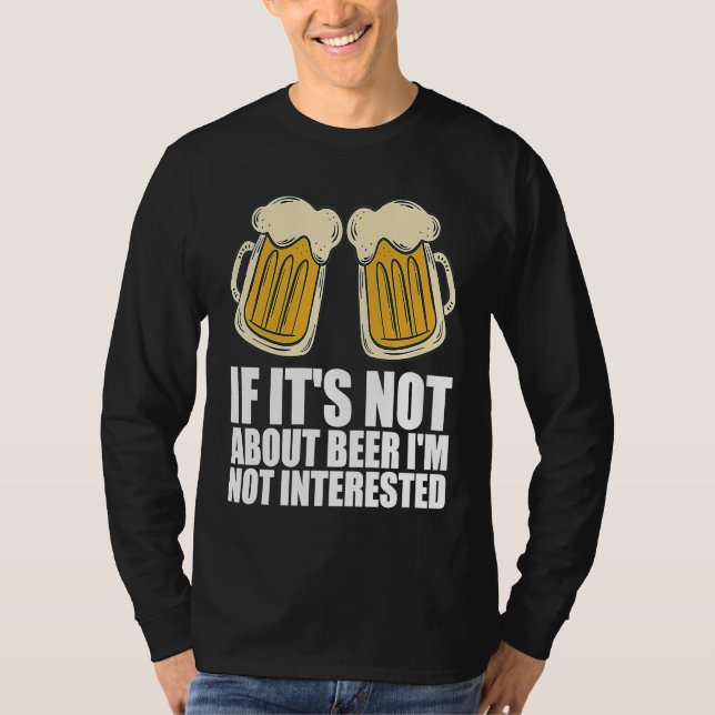 Camiseta Beer  Alcohol  Beer drinking (Anverso)