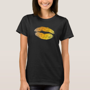 Camiseta Beer Alcohol Tema Divertido Besando Lips Para Bart