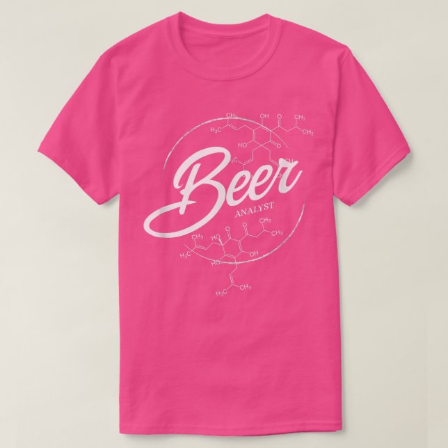 Camiseta Beer Analyst Funny Beer T-Shirt (Diseño del anverso)