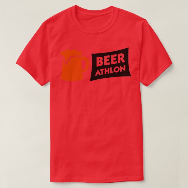 Camiseta BEER ATHLON La Maratón de la Cerveza (Diseño del anverso)
