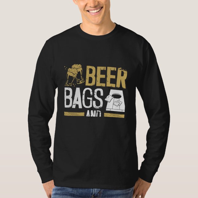 Camiseta Beer Bags And Boards Backprint Cornhole (Anverso)