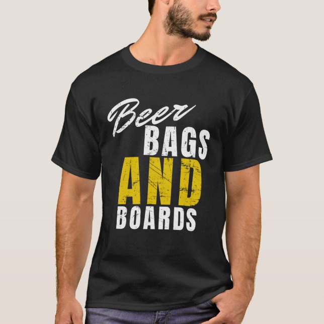 Camiseta Beer Bags And Boards Cornhole (Anverso)