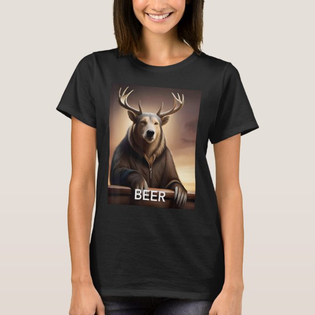 Camiseta Beer Bear Deer (Anverso)