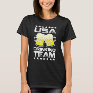 Camiseta Beer Bebida Impresionante Equipo De Bebida De Ee.U
