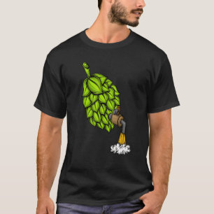 Camiseta Beer Beer Beer Beer Beer Alcohol Beer Hops Con Tap