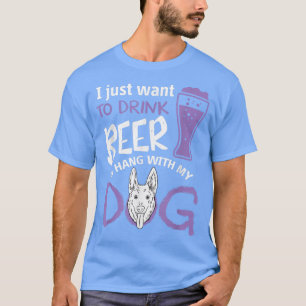 Camiseta Beer Beer Beer Beer Hang con Perro