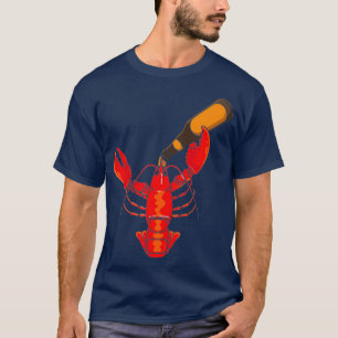 Camiseta Beer Beer Beer Lobster Craft Beer Beach Vacaciones