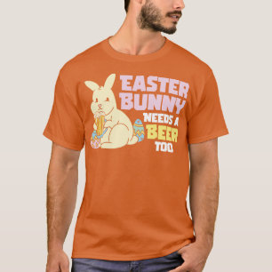 Camiseta Beer beer conejo de vacaciones de los conejitos de