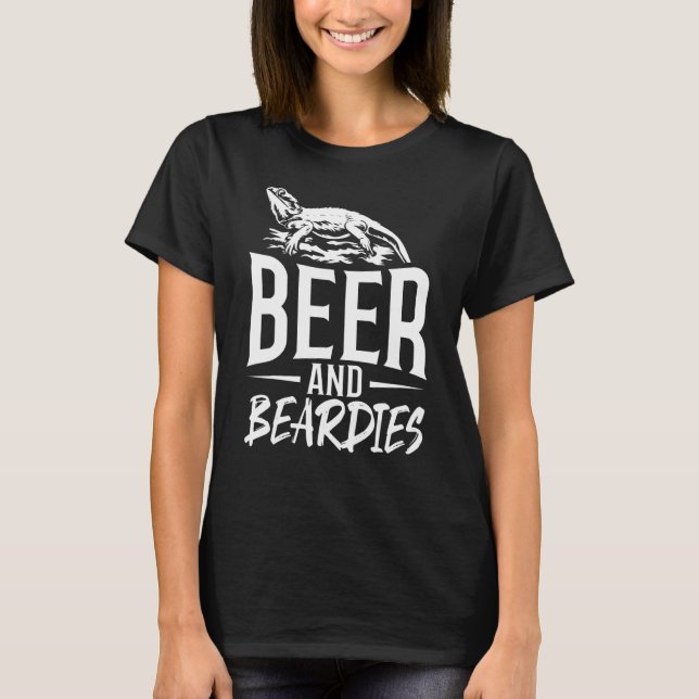 Camiseta Beer Beer Costume Beart Dragon Dueño Reptile (Anverso)