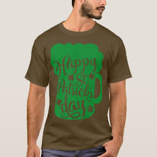 Camiseta Beer Beer Lover Feliz Día de San Patricio