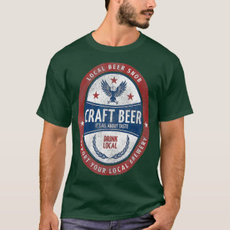 Camiseta Beer Beer Snob Craft Beer Local Beer Cerveza