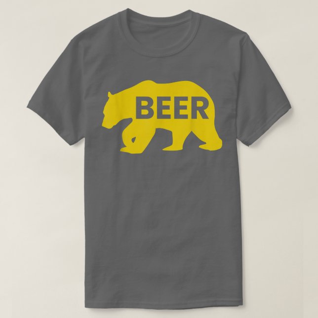 Camiseta Beer Beers, Day, Alcoholic, Bears, Wild, Wildlife  (Diseño del anverso)