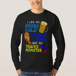Camiseta Beer Being Fried Chicken