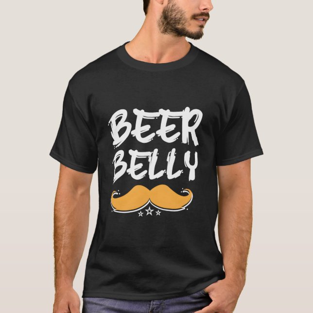 Camiseta Beer Belly Daddy Lifestyle Dad Habits Beer Drinkin (Anverso)