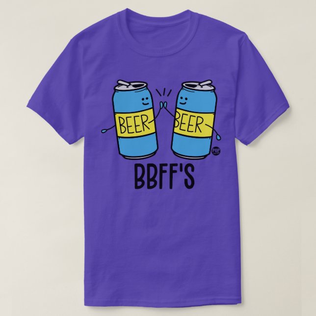 CAMISETA BEER BFFS (Diseño del anverso)