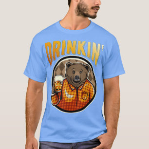 Camiseta Beer Bod Grizzly Oso Beer Casual Funny B