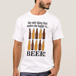 Camiseta Beer Bottle Funny Beer