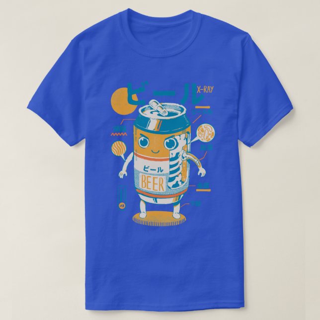 Camiseta Beer Can XRay (Diseño del anverso)
