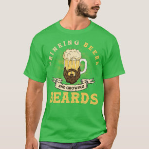 Camiseta Beer Cervezas Y Crecer Barbas Graciosas 2