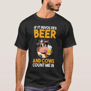 Camiseta Beer Cow