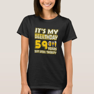 Camiseta Beer d de 59 años de edad