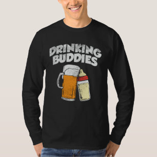 Camiseta Beer Dad Beber a Buddy Nuevo Padre