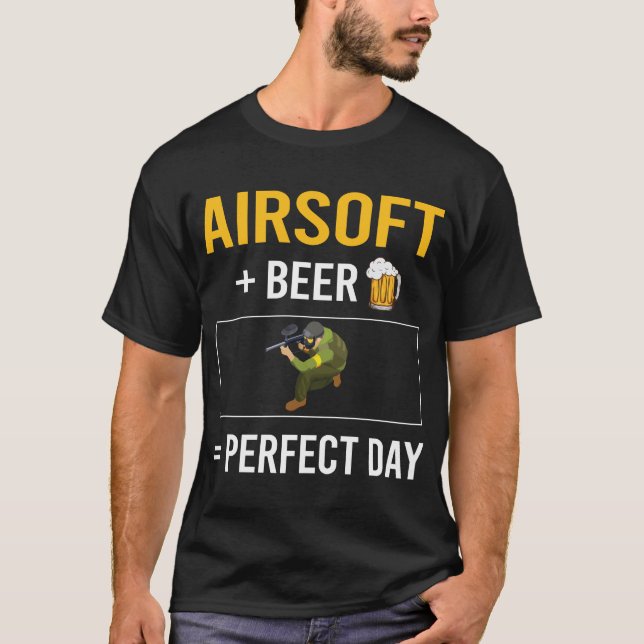 Camiseta Beer Day Airsoft (Anverso)