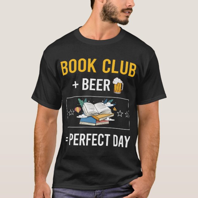Camiseta Beer Day Book Club (Anverso)