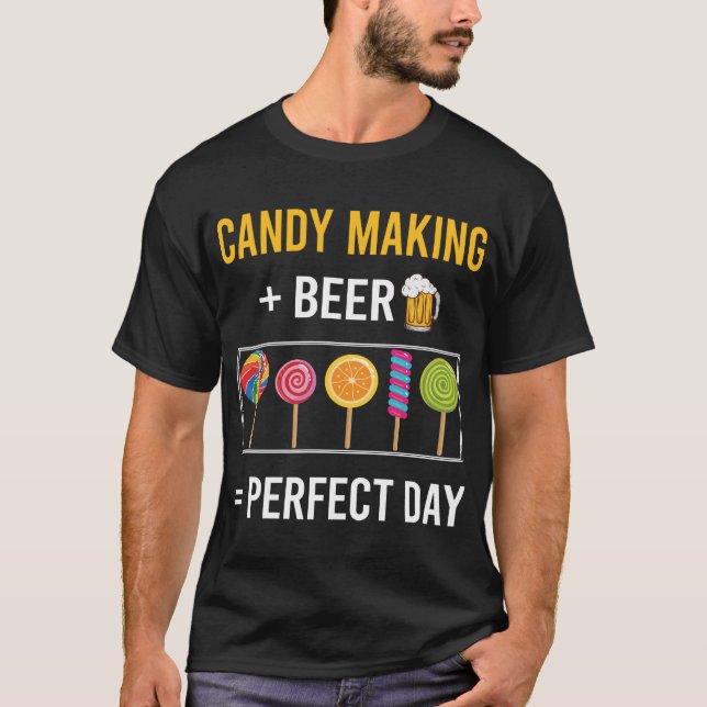 Camiseta Beer Day Candy Making Maker Candymaking (Anverso)