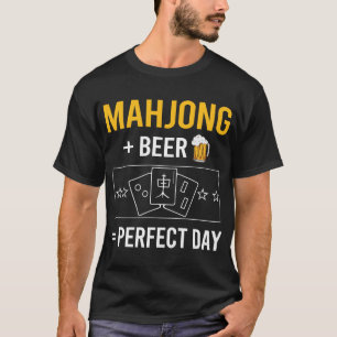 Camiseta Beer Day Mahjong Majong Mah Jong Mah Jongg