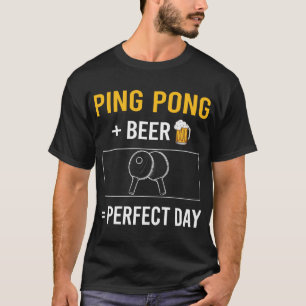 Camiseta Beer Day Ping Pong Table Tennis