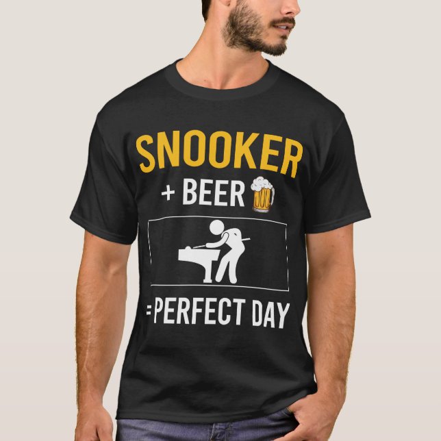 Camiseta Beer Day Snooker (Anverso)