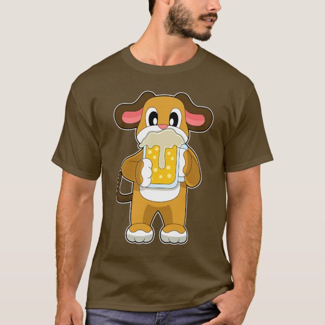 Camiseta Beer de perro (Anverso)