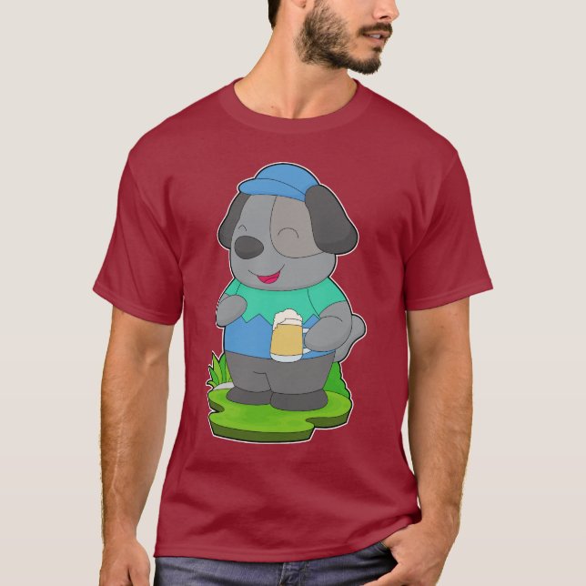 Camiseta Beer de perro (Anverso)