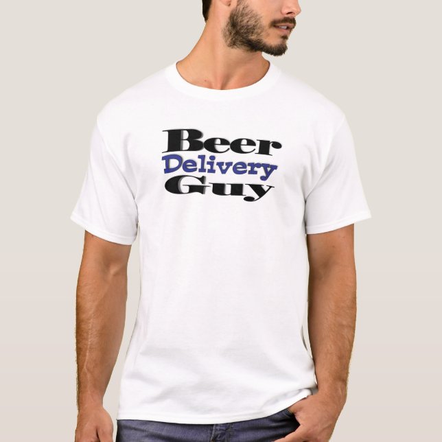 Camiseta Beer Delivery Guy (Anverso)