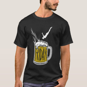 Camiseta Beer Dive Viernes - Funny Weekend Beer Beer Lov