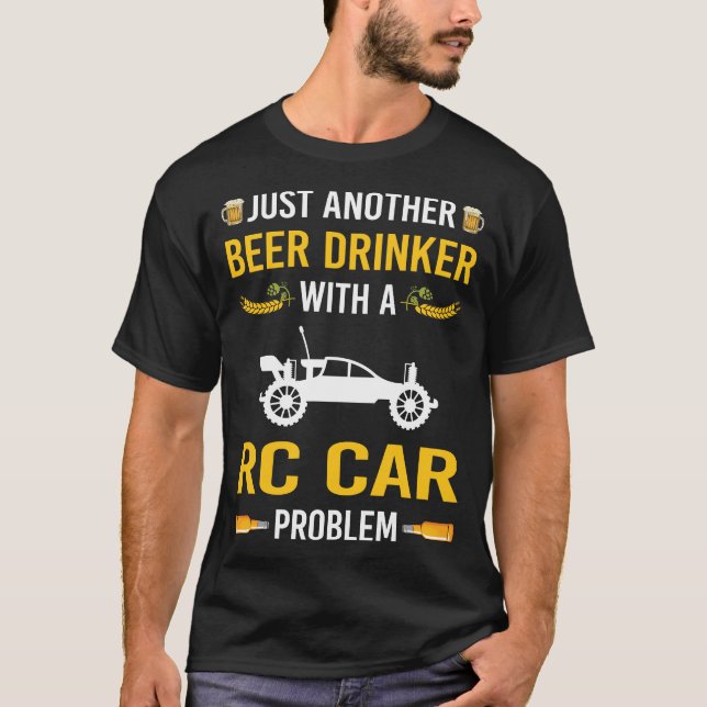 Camiseta Beer Drinker Coches RC (Anverso)