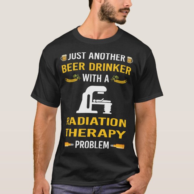 Camiseta Beer Drinker Radioterapia Radioterapia (Anverso)