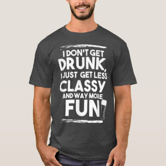 Camiseta Beer    DrinkerNo me emborracho, sólo mucho más fe