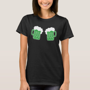 Camiseta Beer Drinkin de arte gráfico divertida en el Día d